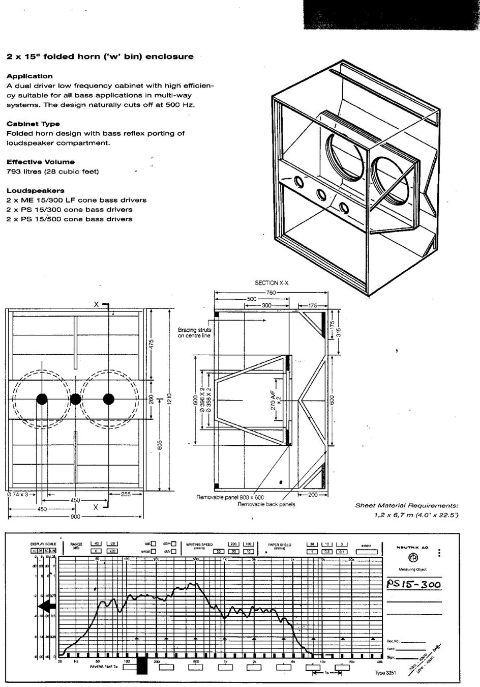 Casse acustiche: 2 MHB4818 + WBIN 2X15" – Usato da Châtelaine venduto da ArnHacker 3