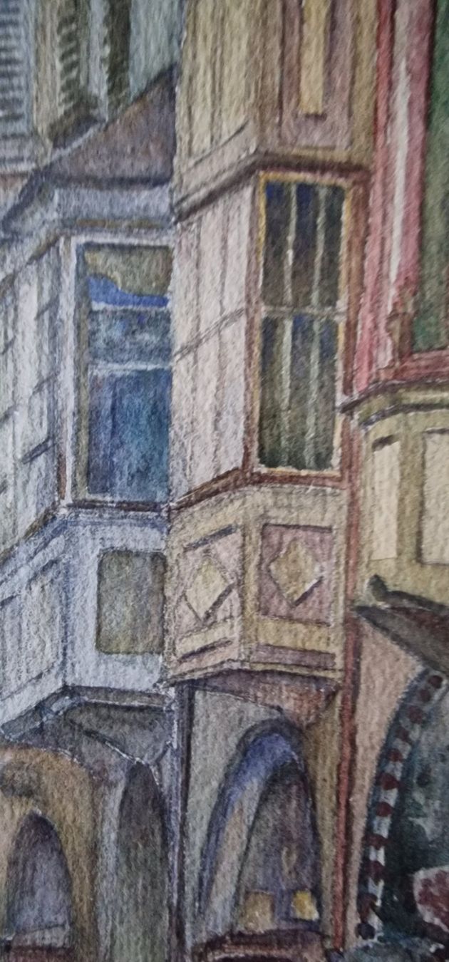 Dipinti: Aquarell / J. Lecoultre – Usato da Zürich venduto da B-Rock 6