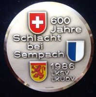 600 Jahre Schlacht bei Sempach LKSV 1986