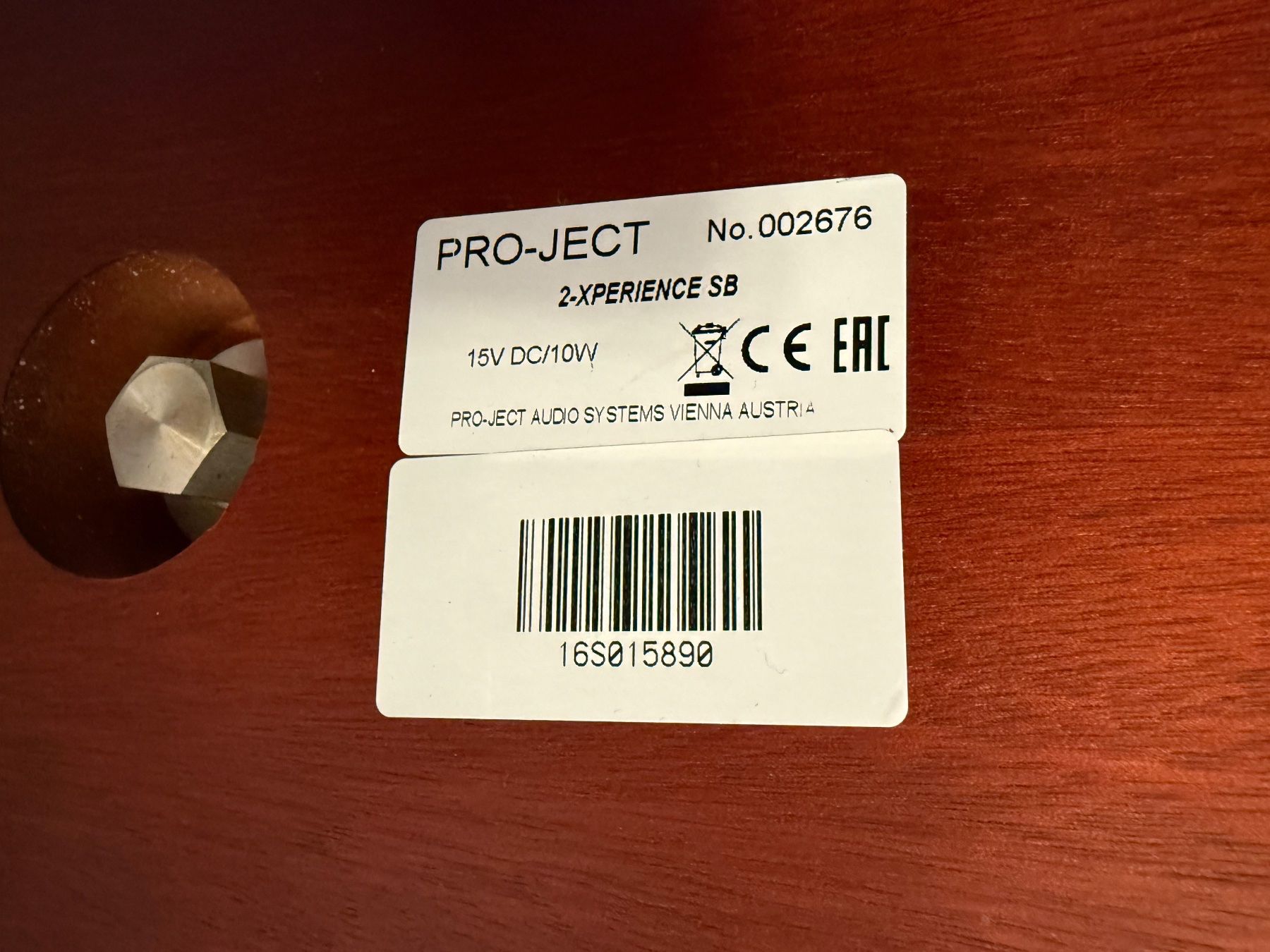 Pro-ject Giradischi: PRO-JECT 2 EXPERIENCE Plattenspieler EVOLUTION TONARM – Usato da Zürich venduto da fehlton 9