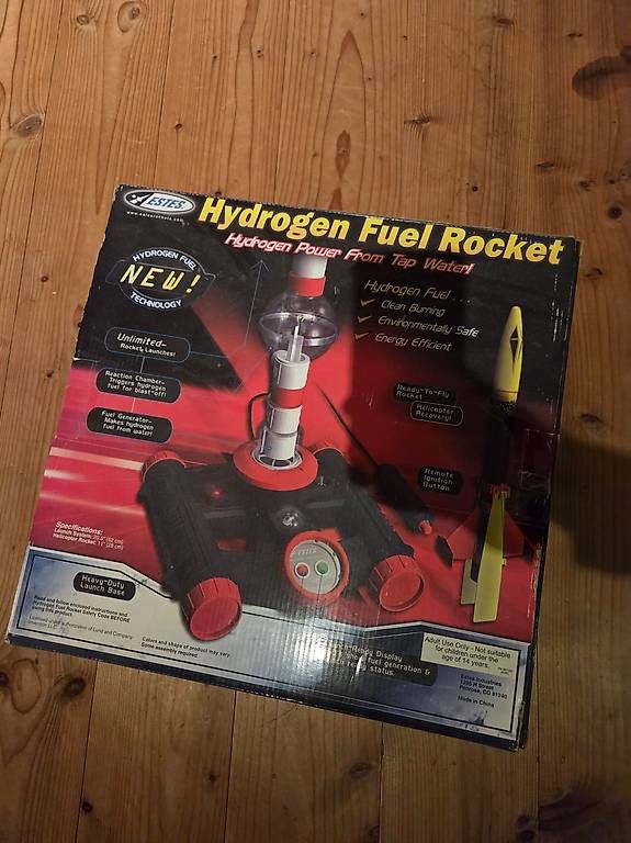Giocattoli: Estes Hydrogen Fuel Rocket Spielzeugrakete – Usato da Zizers venduto da watchcomp.