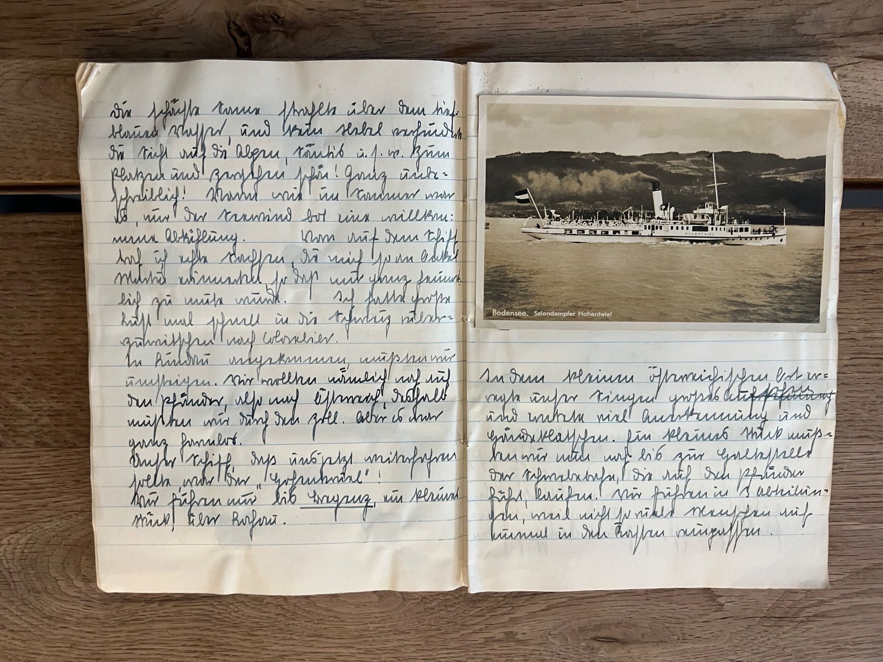 Ansichtskarten: Dokumentation Schulreise Bodenseefahrt 1937 (KoA ) – Gebraucht aus Hermetschwil-Staffeln von militaria-schweiz 6