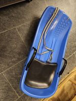 Schneller Schlitten Bob blau mit Sitzfläche Occasion Top Zus