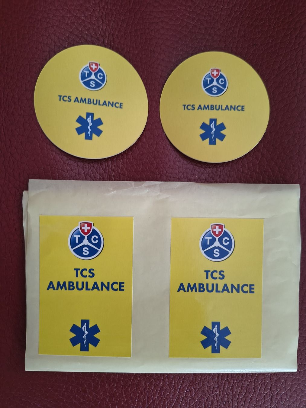 Sticker: Sticker TCS Ambulance – Nuovo (secondo la descrizione) da Erlinsbach venduto da Felix_L.