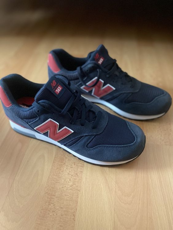 new balance 496 rosse e blu