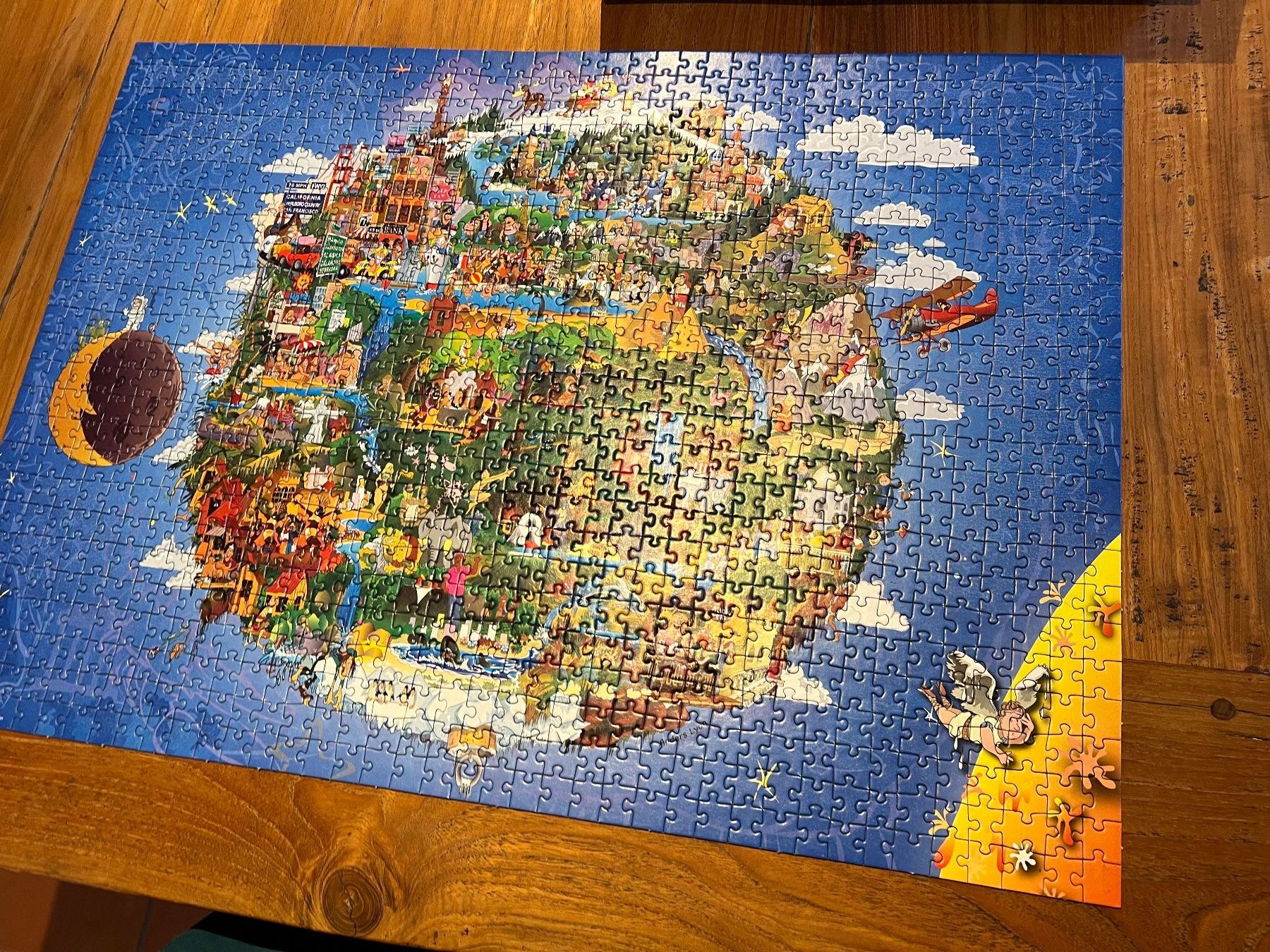 Puzzle: HEYE The Earth Puzzle 1000 Teile – Usato da Steffisburg venduto da 9MOMO5 3