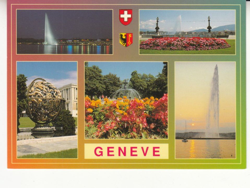 Cartoline postali: Genève ca. 1980 – Usato da Bürglen TG venduto da StampGraf