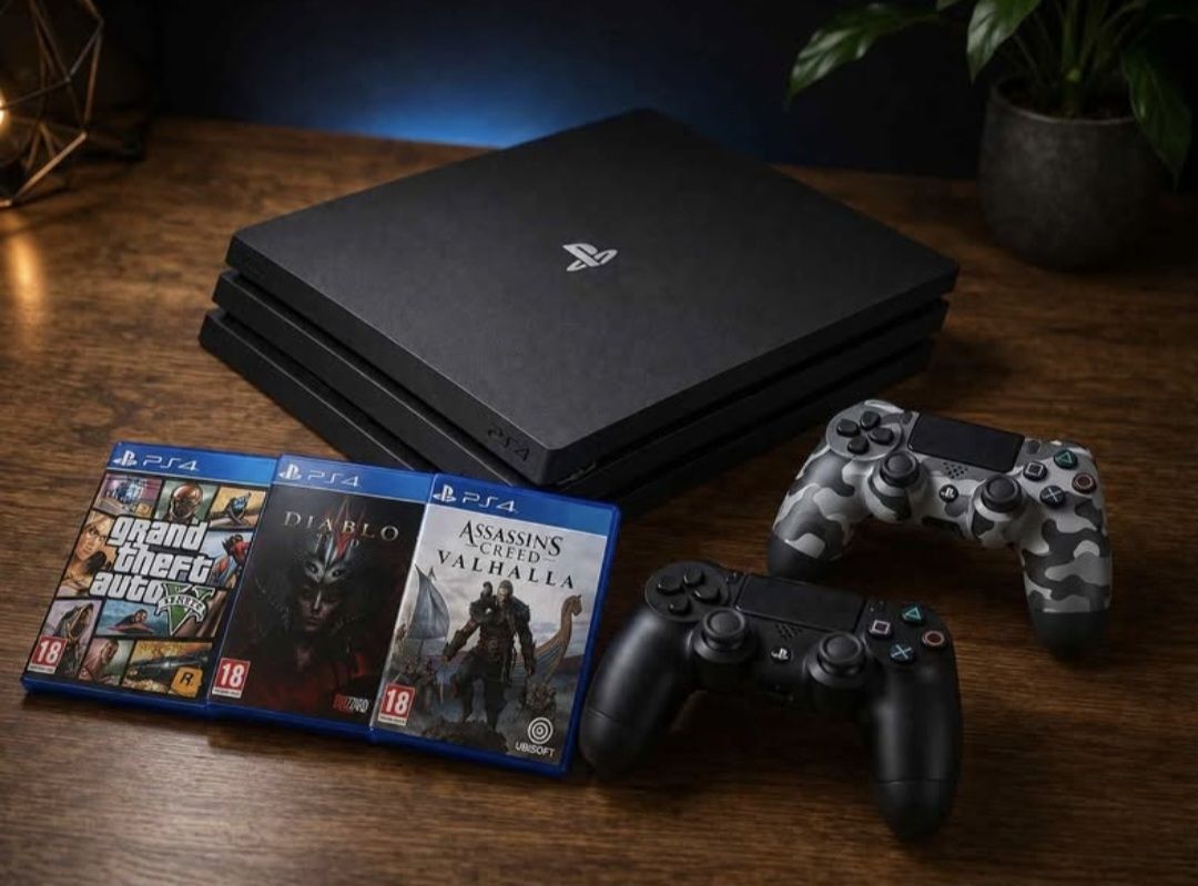 Sony Konsolen: Sony PlayStation 4 Pro 1TB – Neu (gemäss Beschreibung) aus Wattwil von instwater_