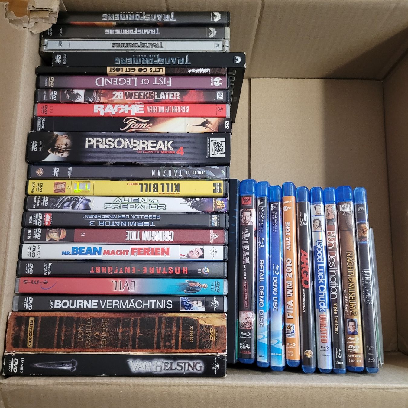 Tutti i DVDs: dvd Bluray Sammlung paket konvulut – Usato da Volketswil venduto da uffdu
