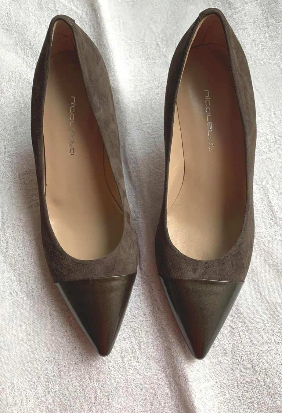 Damenschuhe: Elegante Damenschuhe, Leder, Grösse 38 – Neu (gemäss Beschreibung) aus Basel von Klymenes 1