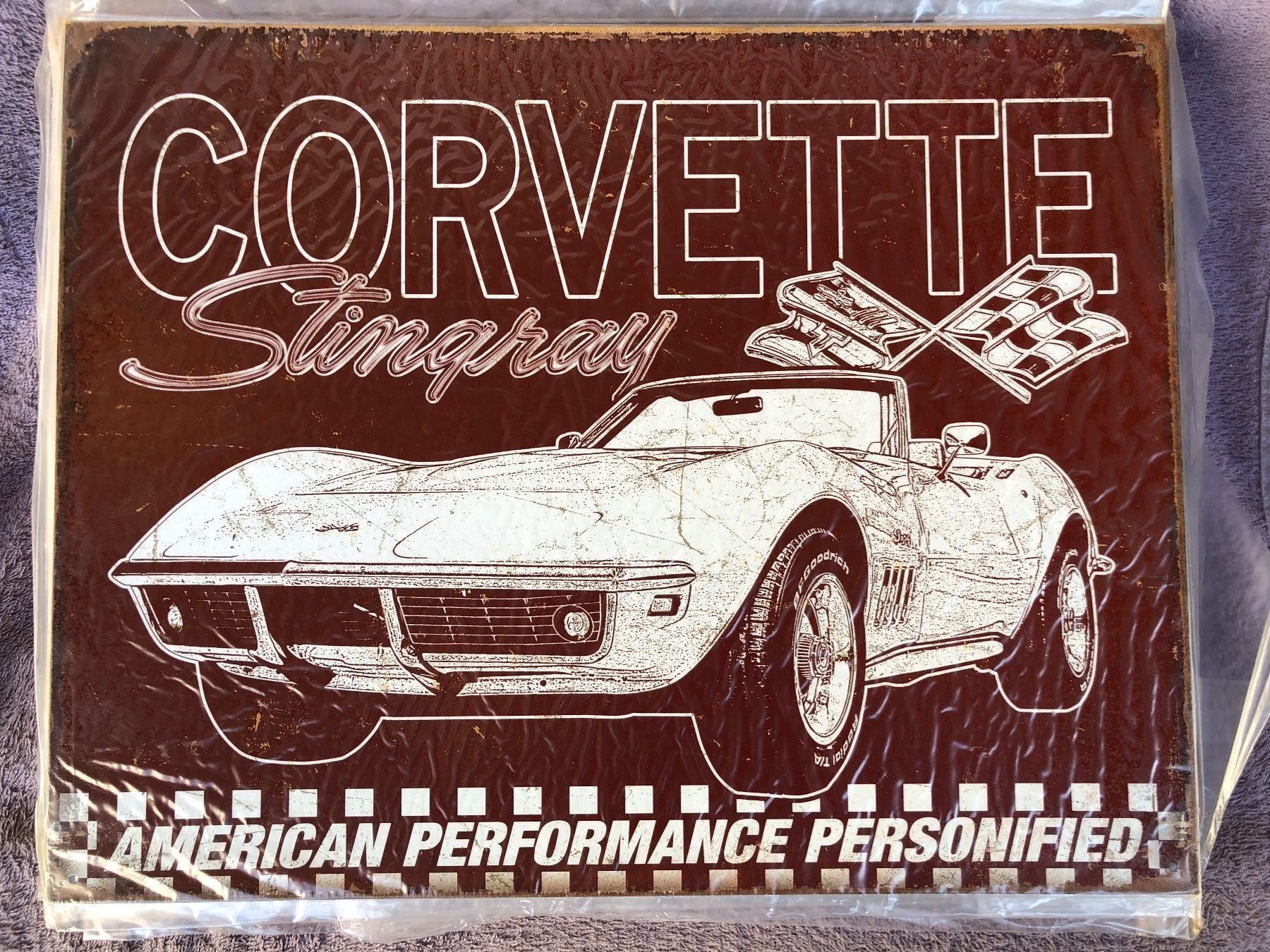 Schilder: Chevrolet Corvette stingray c3 cabrio – Neu und originalverpackt aus Reinach AG von rares75