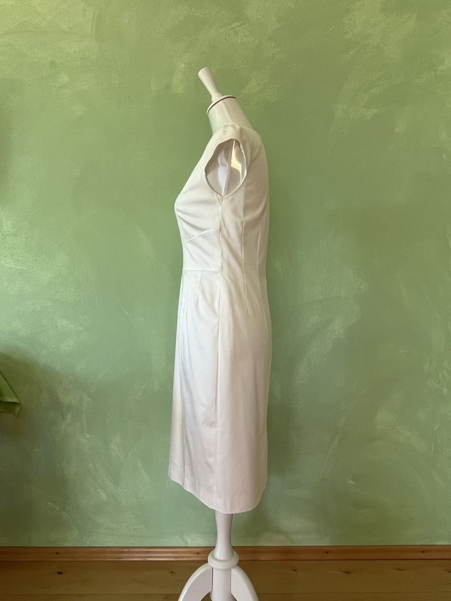 Vestiti: Etui-Kleid weiß, Gr. 36 von Madeleine – Usato da Basel venduto da Baseline28 2