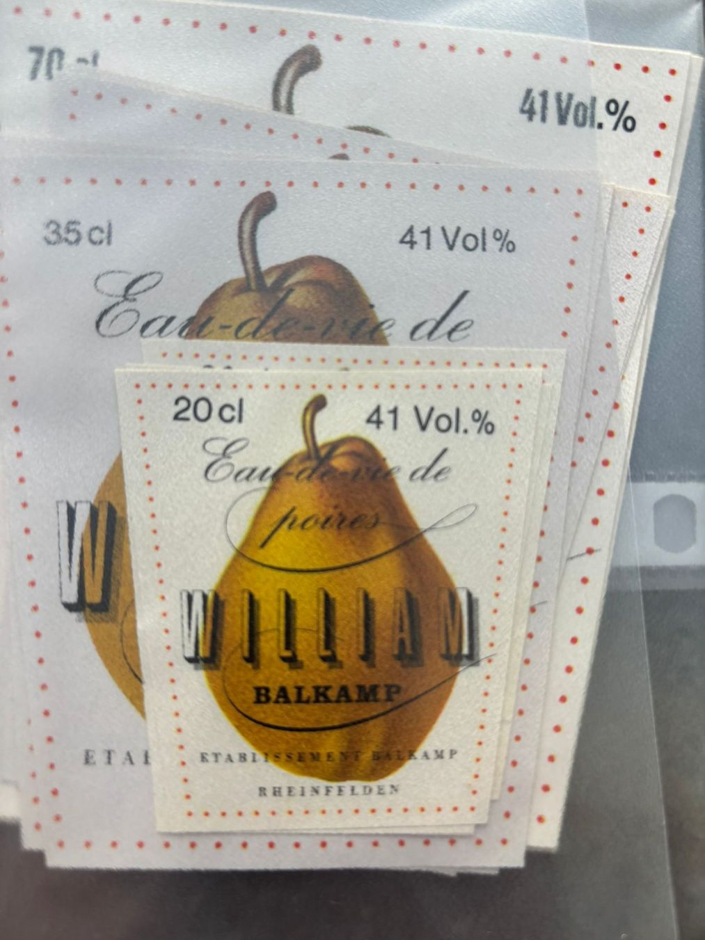 Sticker: Flaschen-Etiketten – Usato da Rupperswil venduto da Froegli 4
