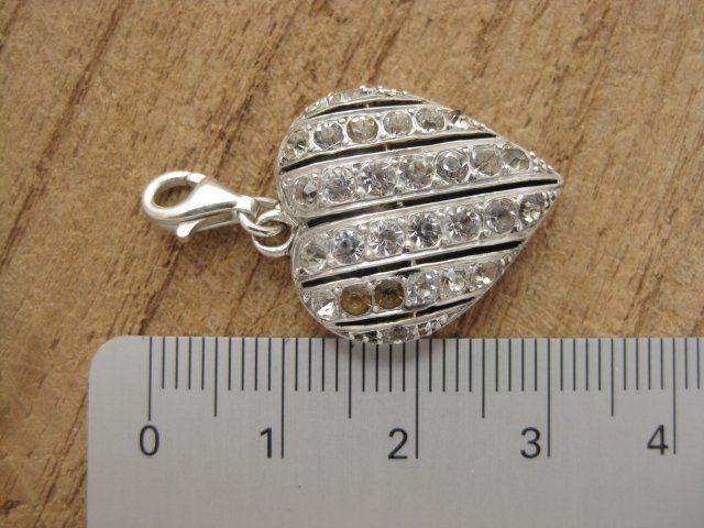 Anhänger: Vintage Anhänger Silber 925 Herz – Gebraucht aus Ermatingen von Decovin 4