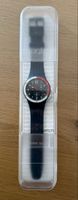 New Swiss Swatch Blue Silicone Chrono Men Watch