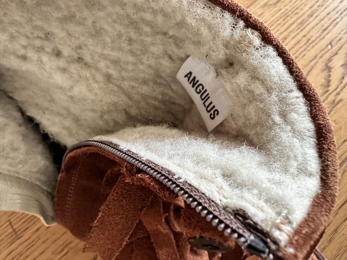 Scarpe da uomo: Angulus Winterboots/Stiefel Gr. 39 mit Fransen, Top! – Usato da Basel venduto da boo_dc8c 1