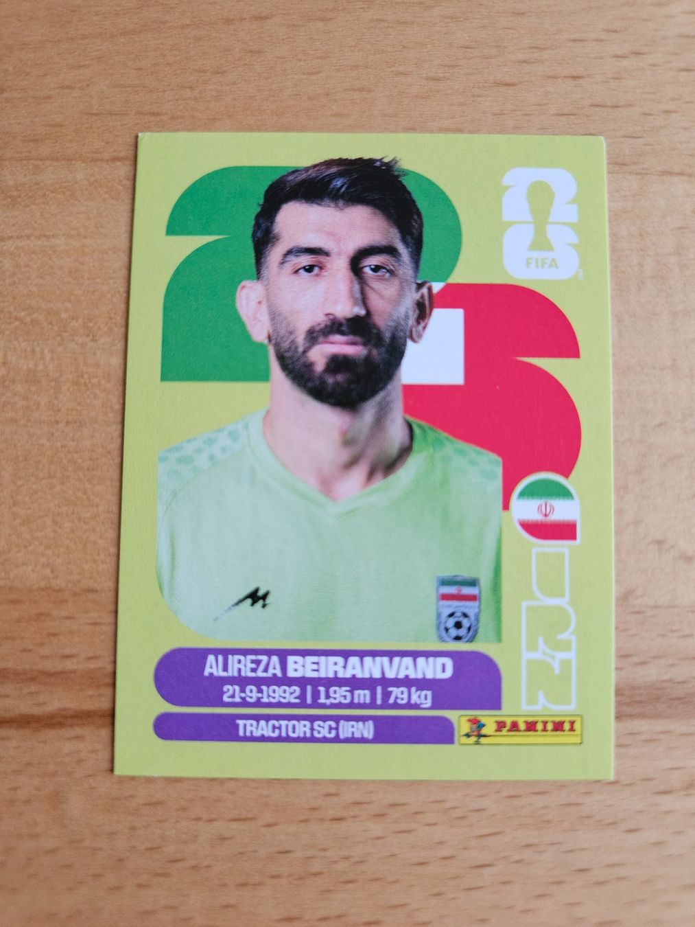 Panini Carte collezionabili: Panini WM 2026 IRN 2 – Nuovo (secondo la descrizione) da Winterthur venduto da melac