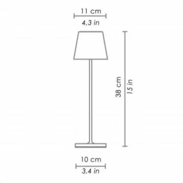 Lampade: Zafferano Poldina Pro Farbe Dark Grey – Nuovo e nell'imballaggio originale da Nürensdorf venduto da salibeer 3