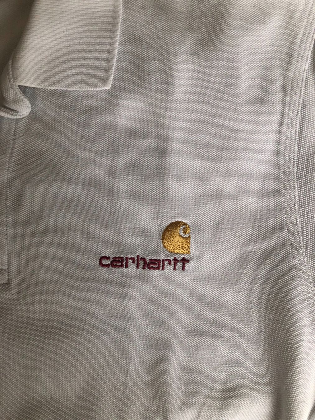 Carhartt Magliette Polo: pull polo carhartt blanc – Usato da Münsingen venduto da we_zo 6