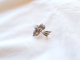 Ancienne broche en argent 800
