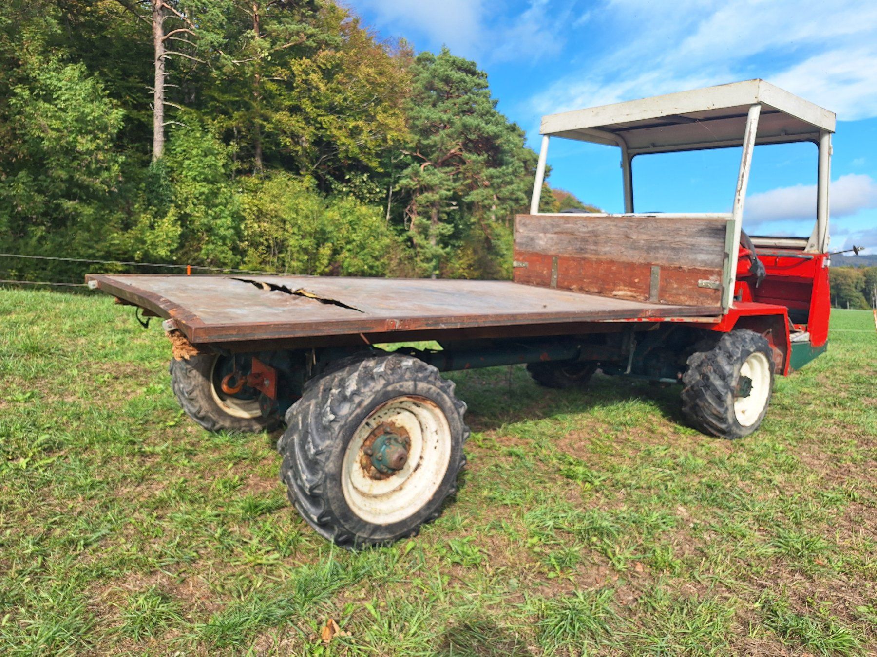 Bucher Traktoren: Bucher 4x4 Transporter Traktor – Gebraucht aus Eptingen von Bobbl1 4