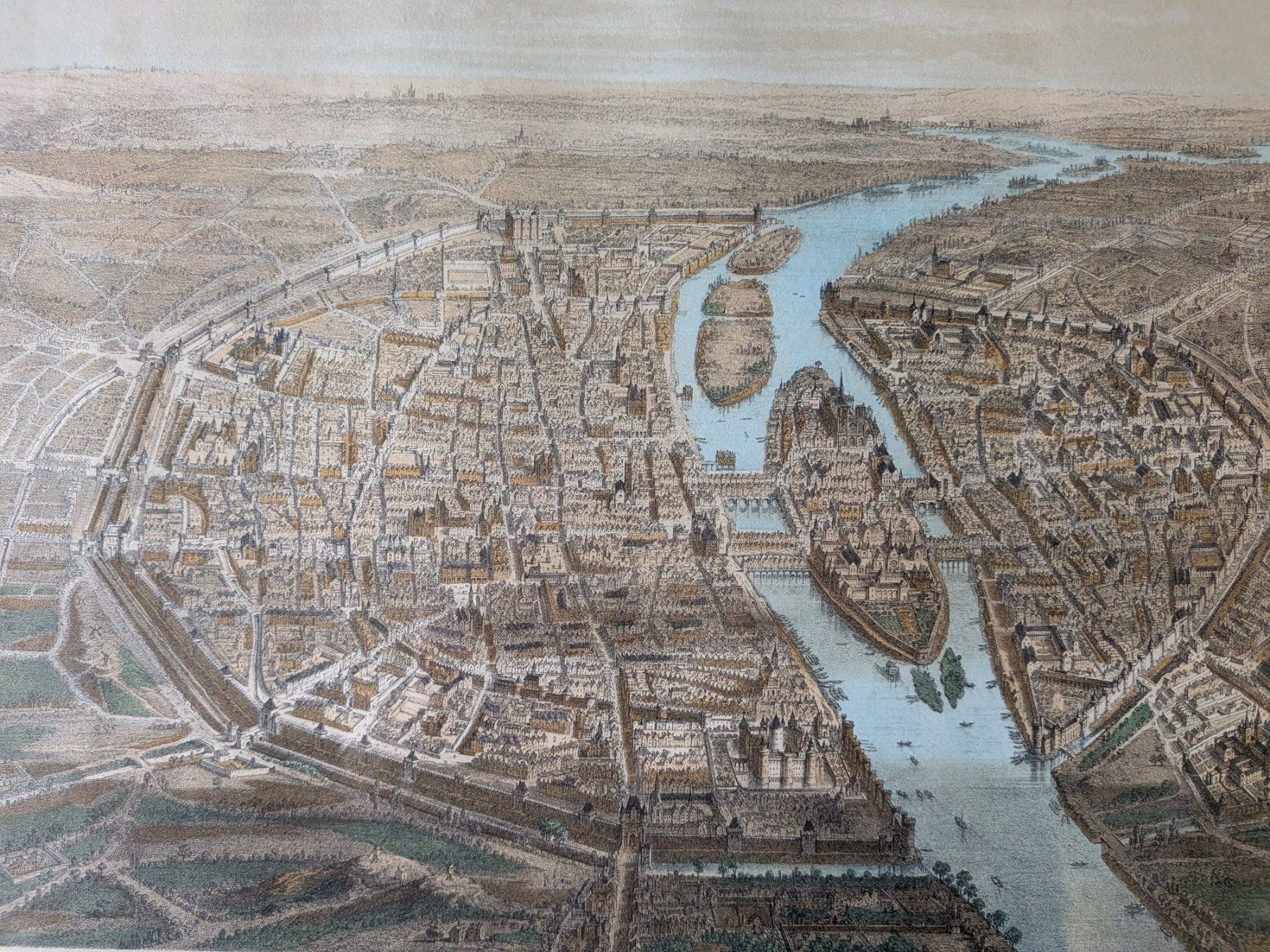Cartine & Atlanti: Alte Karte Paris – Usato da Emmen venduto da magelan 4