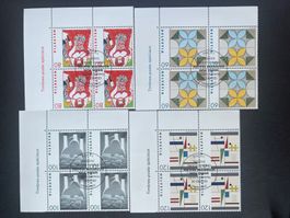 CH  1993 Nr. 848-851 Viererblock FDC  Luxus  (4433)