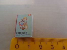 Mini Kochbuch für das Puppenhaus.