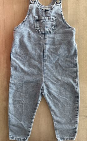 Latzhose Jeans H&M Grösse 92 guter Zustand