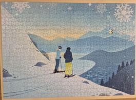 Puzzle "VP Bank, Special Edition" (1000 Teile) 1 Teil fehlt
