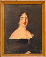 Dipinto antico, olio su tela, Ritratto di donna, XVIII sec
