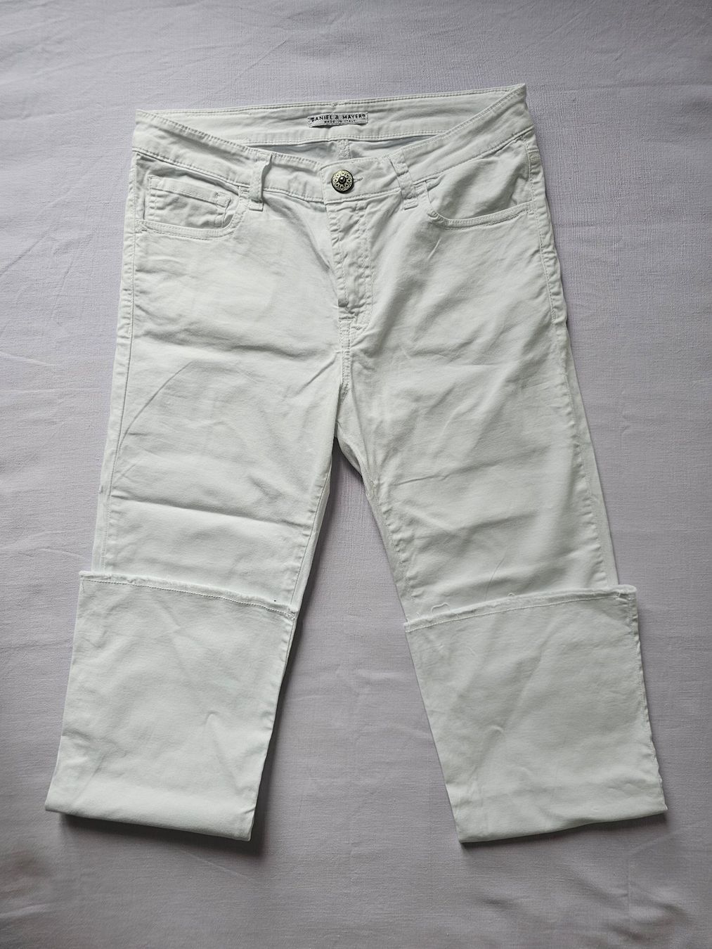 Pantaloni: Weisse Sommer Hose, Daniel & Mayer, Gr. XS – Usato da Ried-Brig venduto da Zzyzx 2