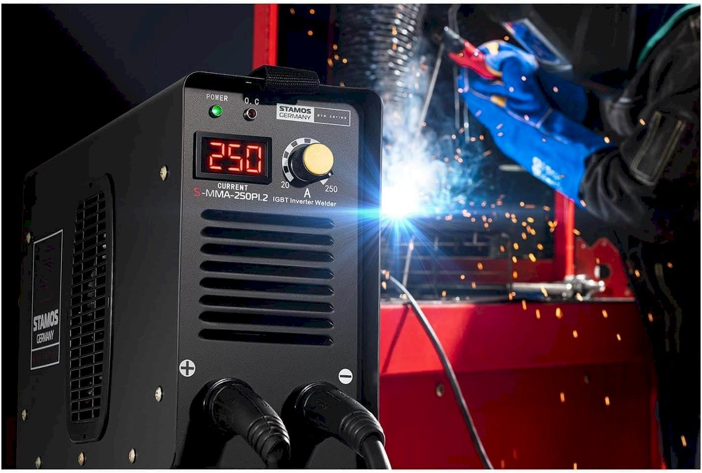 Saldatori: STAMOS Elektroden Schweißgerät 250A – Nuovo e nell'imballaggio originale da Bottighofen venduto da zaap 4