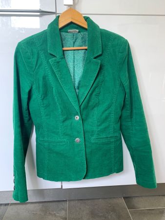 Street One Stylischer grüner Cord‑Blazer Gr 38