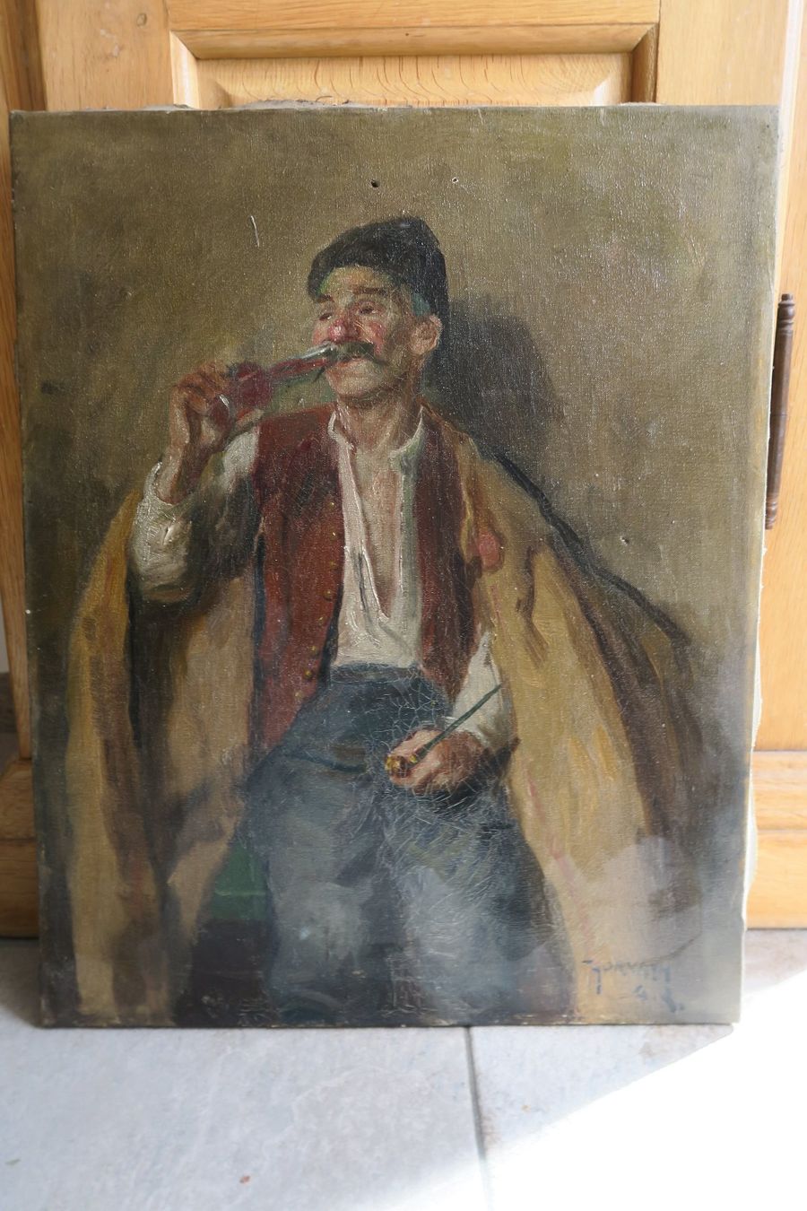 Dipinti: Andor G. Horvath 1876-1966 Ungarn – Difettoso da Wädenswil venduto da Turusukko