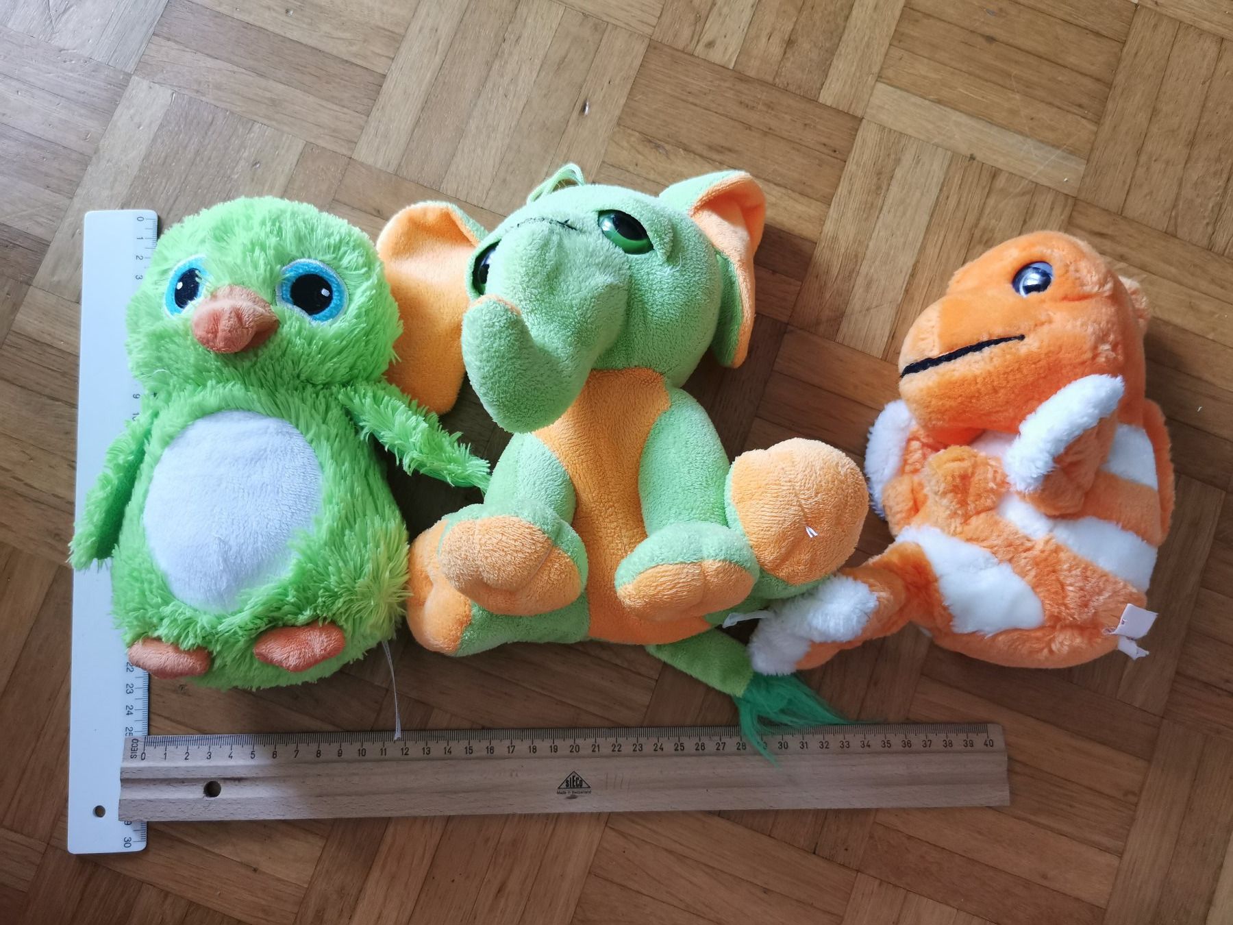Jouets: Plüschpinguin, - Fisch und Elefant – D'occasion à Basel par grandfamily 4