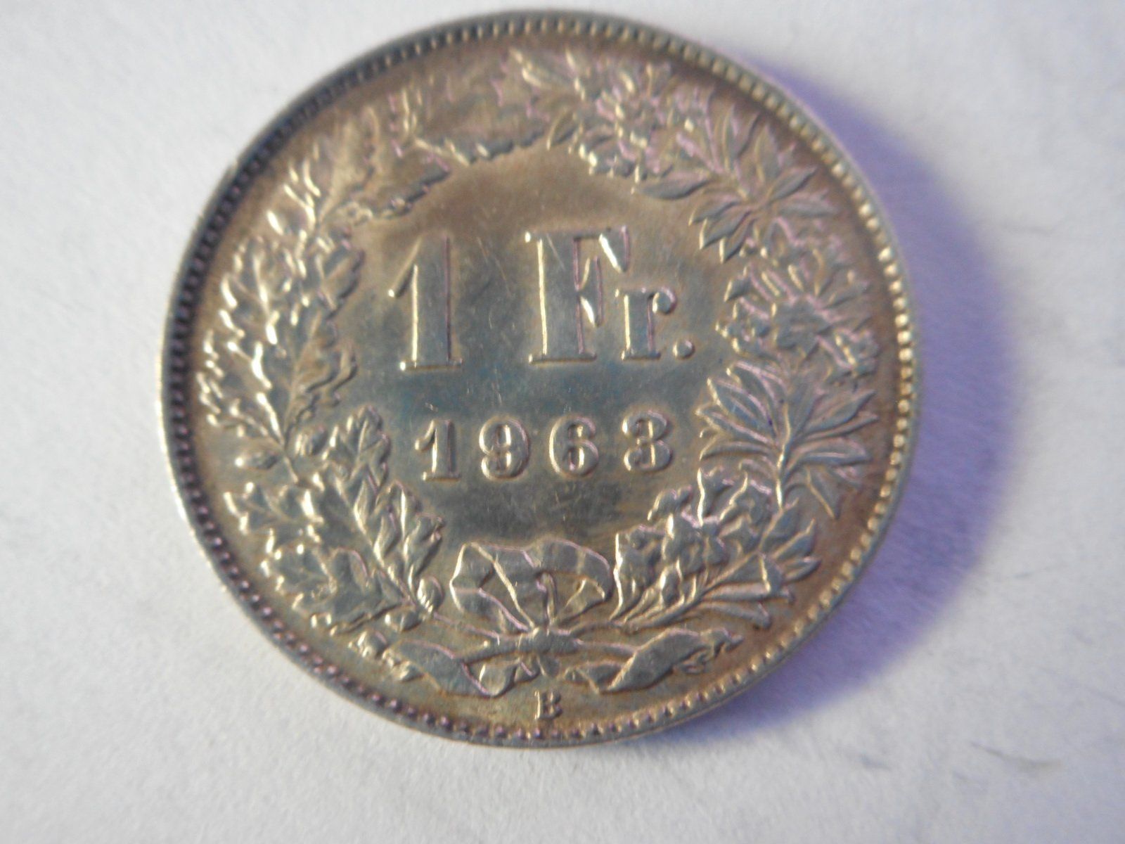 Tutti le monete: 1 Fr. 1963 silber – Usato da Kriegstetten venduto da pizlad2010