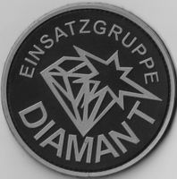Einsatzgruppe Diamant Kantospolizei ZH Patch mit Klett.