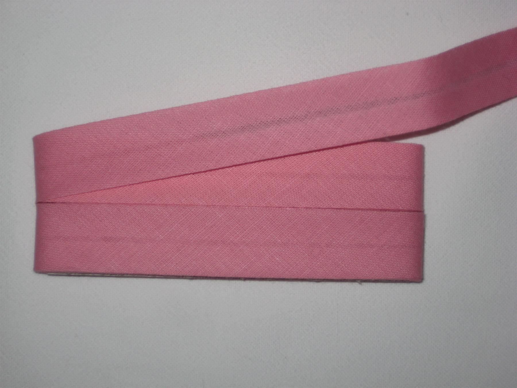 Dekobänder: Schrägband rosa  2cm/1cm breit – Neu und originalverpackt aus Füllinsdorf von Schlupp