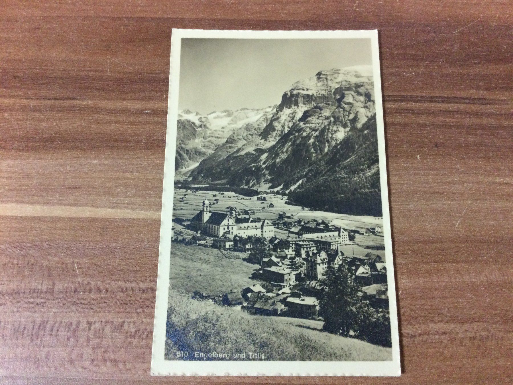 Cartoline postali: Alte Ansichtskarte Engelberg mit Titlis – Usato da Wangen SZ venduto da kuriosum12