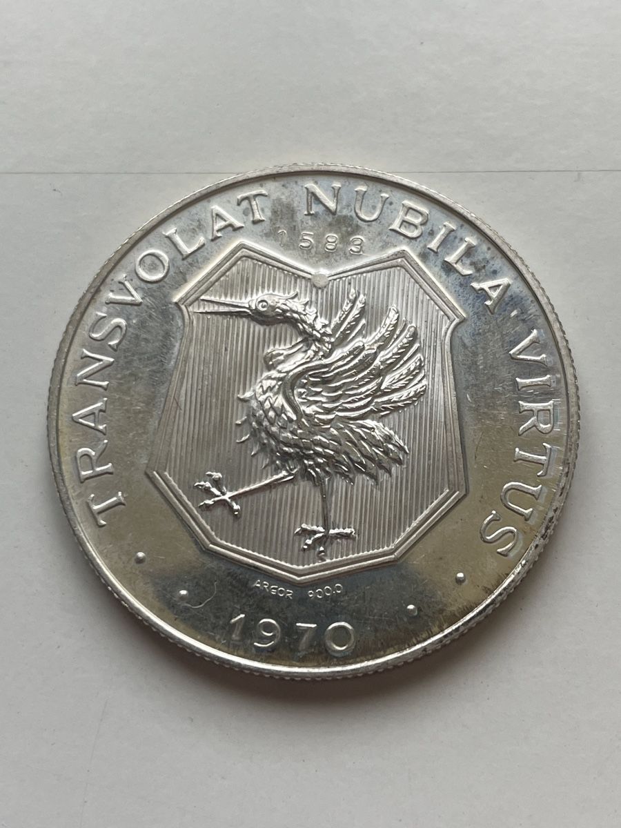 Alle Münzen: Monnaie argent Montsalvens 1970 – Gebraucht aus Bussigny von  1