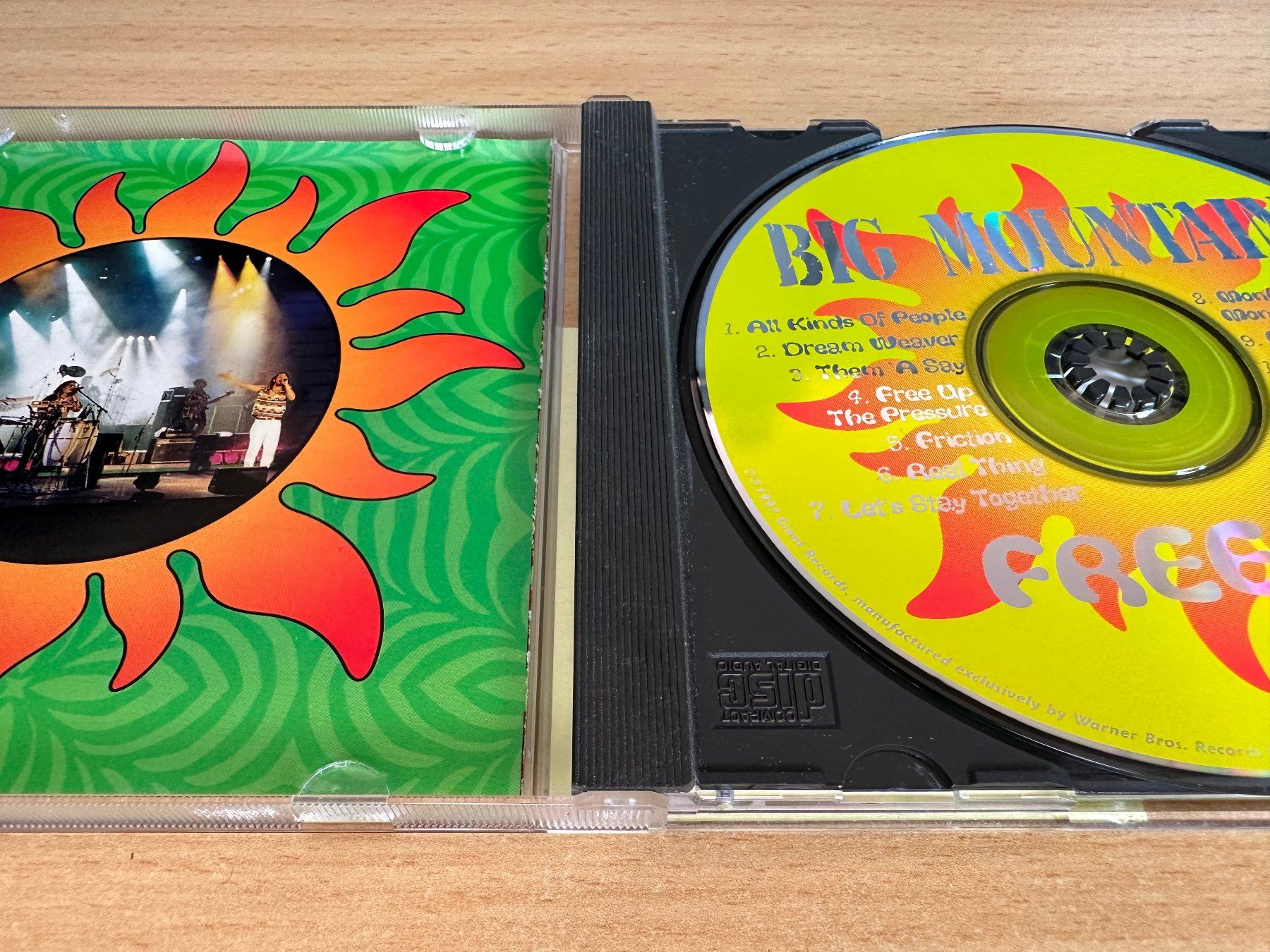 CD: Big Mountain – Free Up – Usato da Rikon im Tösstal venduto da Alpenmutz 2