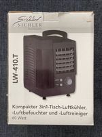 Kompakter 3in1-Tisch-Luftkühler, -Befeuchter, -Reiniger