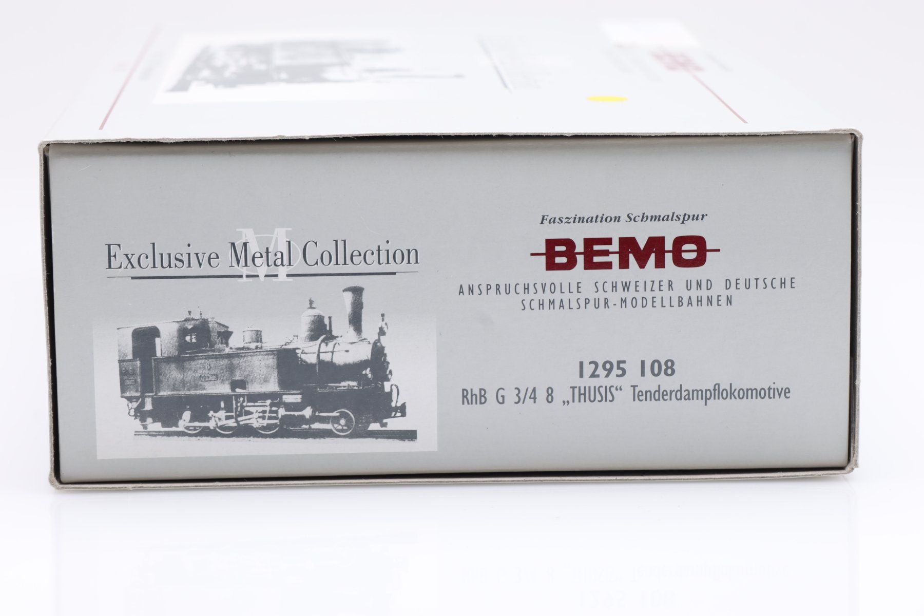 Bemo Modellini di ferrovie: GB Modell/Bemo RhB G 3/6 6 "Lanquart" mit Pflug DC, H0 – Nuovo (secondo la descrizione) da Ried (Muotathal) venduto da Modellbahn.swiss 5