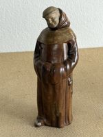 Vintage DENBAC VIERZON Schnapsflasche in Form eines Mönchs