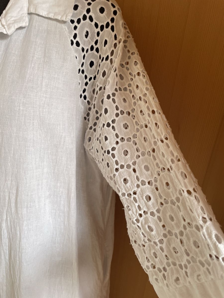 Kleider: Boho Blusenkleid /  Blusenmantel aus Leinen – Neu (gemäss Beschreibung) aus Sigriswil von ck56 4