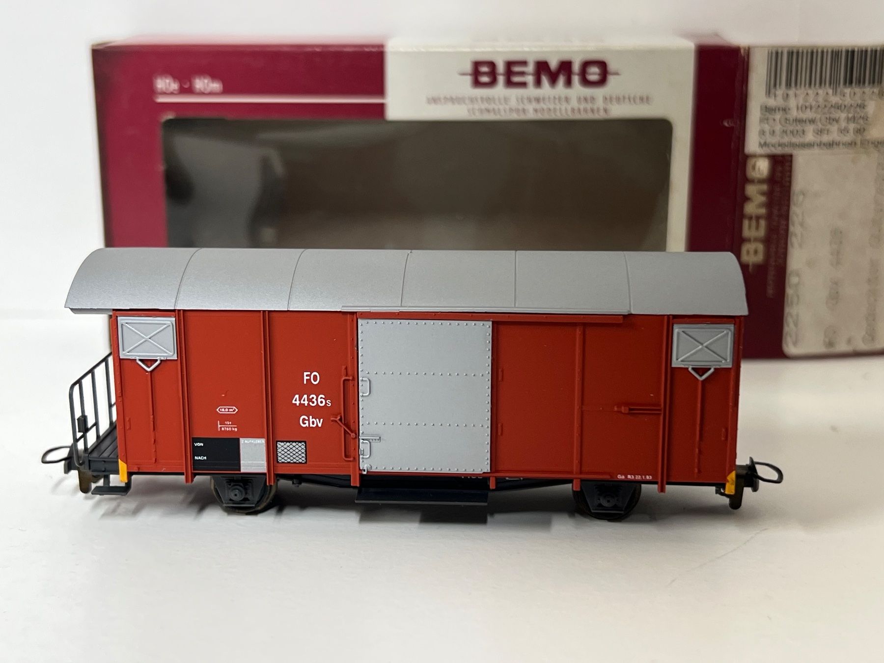 Bemo Modellini di ferrovie: Bemo 2250 225 FO Gbv 4436 H0m – Nuovo (secondo la descrizione) da Neuenhof venduto da ludovicco 2