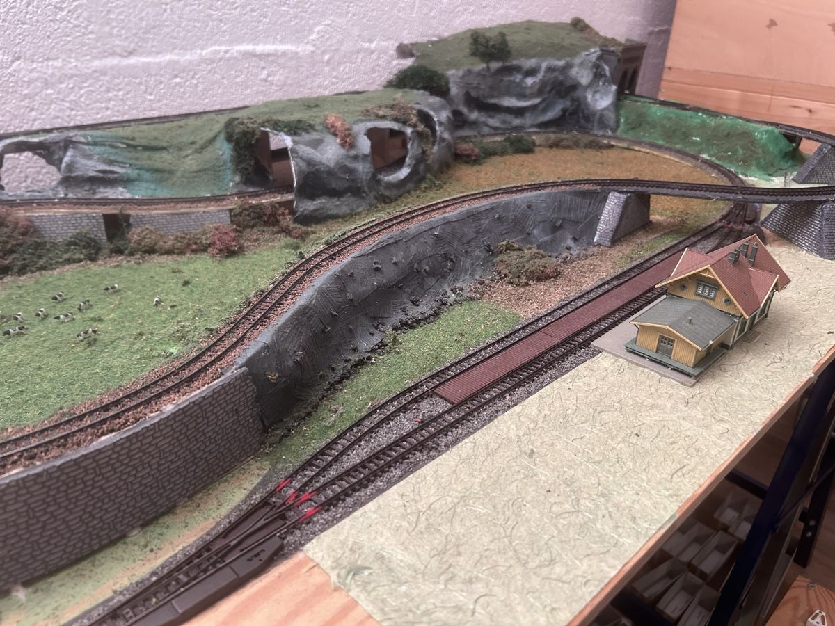 Modellini di ferrovie: Maquette de train N (1:160) – Usato da Attalens venduto da tresheureux 1