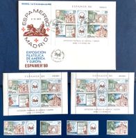 1980 Spanien Espamer 80ˋ / FDC + Block **+ET + Satz**