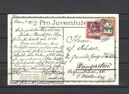 1 Karte Pro Juventute